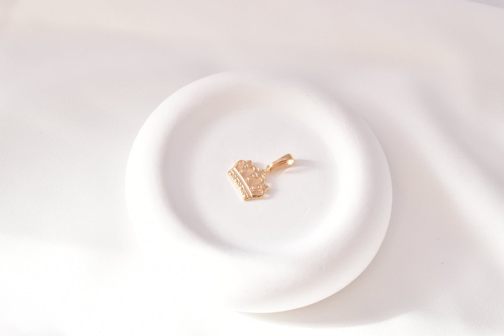 Crown Charm - 18K Gold Filled