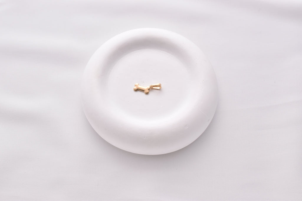 Pet Bone Charm - 18K Gold Filled
