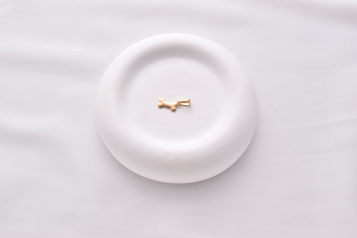 Pet Bone Charm - 18K Gold Filled