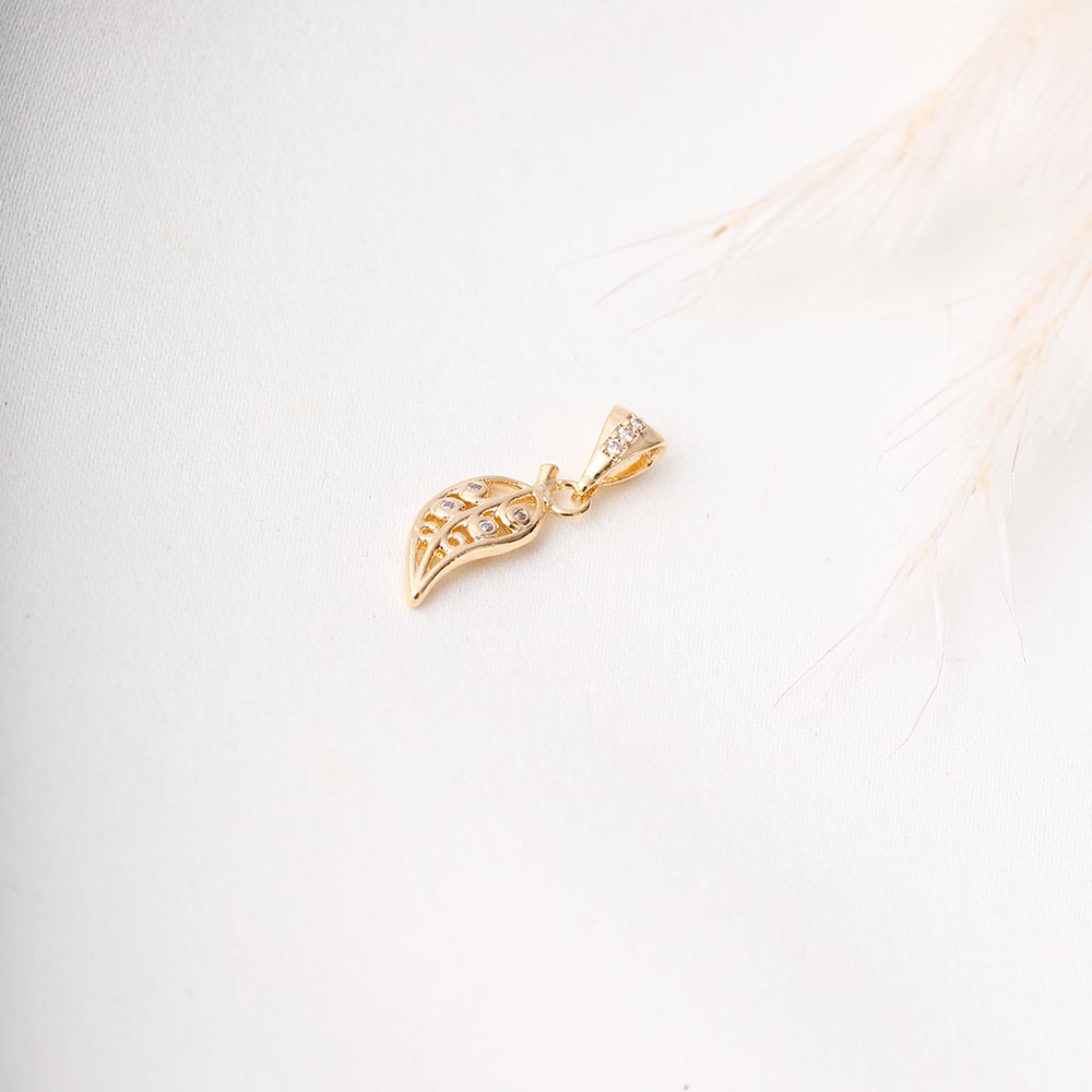 Angel Wing Pendant - 18K Gold Filled