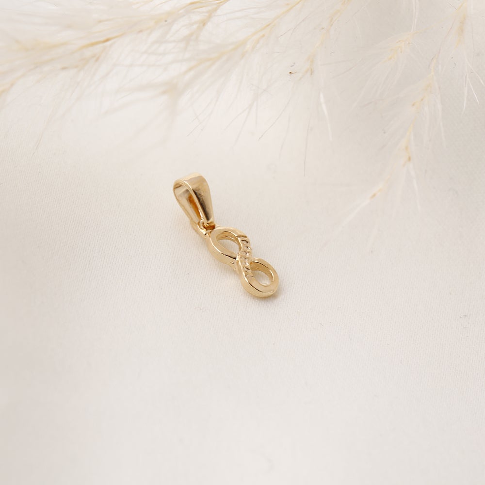 Infinity Symbol Pendant - 18K Gold Filled