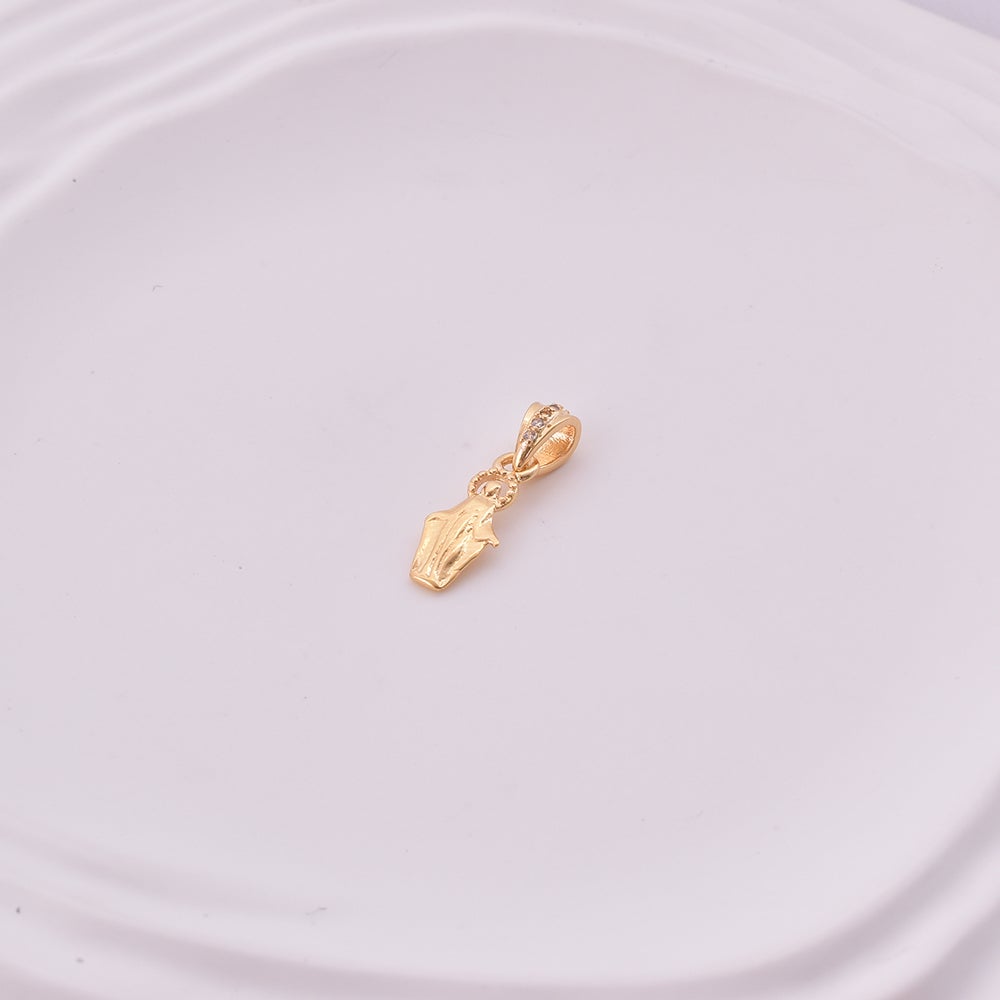 Virgin Mary Charm - 18K Gold Filled