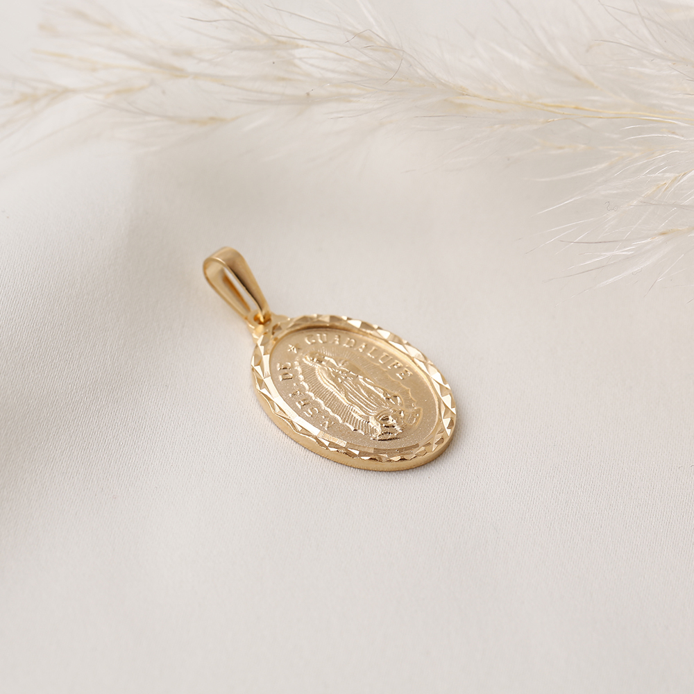 Guadalupe Medal - 18K Gold Filled