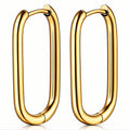 PVD Gold-Plated Stainless Steel Earrings - Intensity