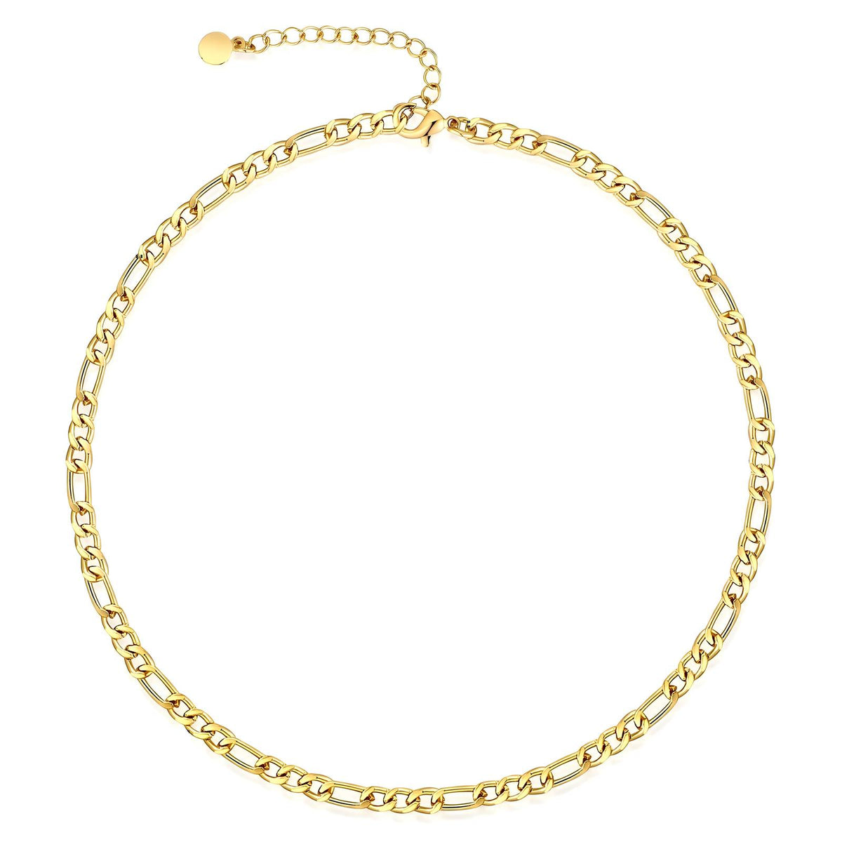 PVD Gold-Plated Stainless Steel Necklace - Intensity