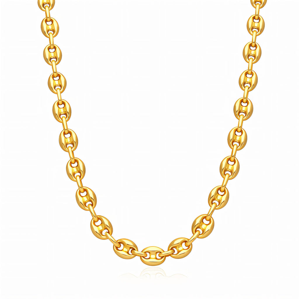 PVD Gold-Plated Stainless Steel Necklace - Intensity