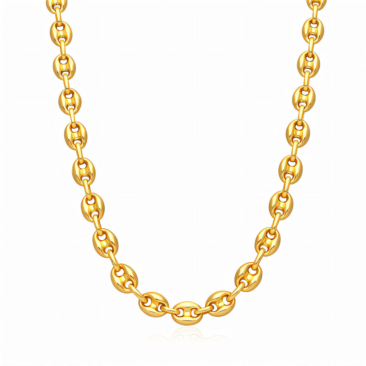 PVD Gold-Plated Stainless Steel Necklace - Intensity
