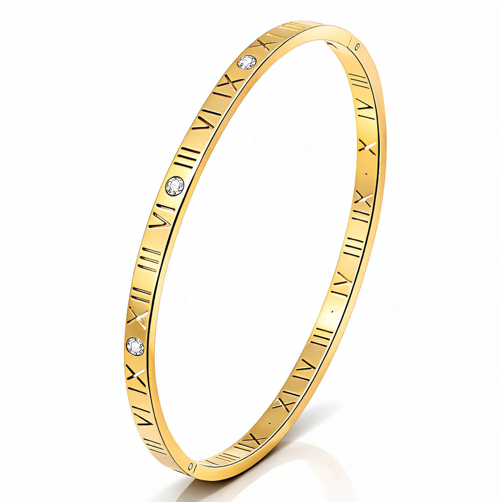PVD Gold-Plated Stainless Steel Bracelet - Intensity