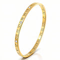 PVD Gold-Plated Stainless Steel Bracelet - Intensity