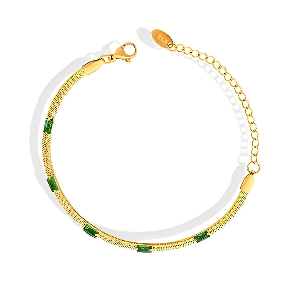 PVD Gold-Plated Stainless Steel Bracelet - Intensity
