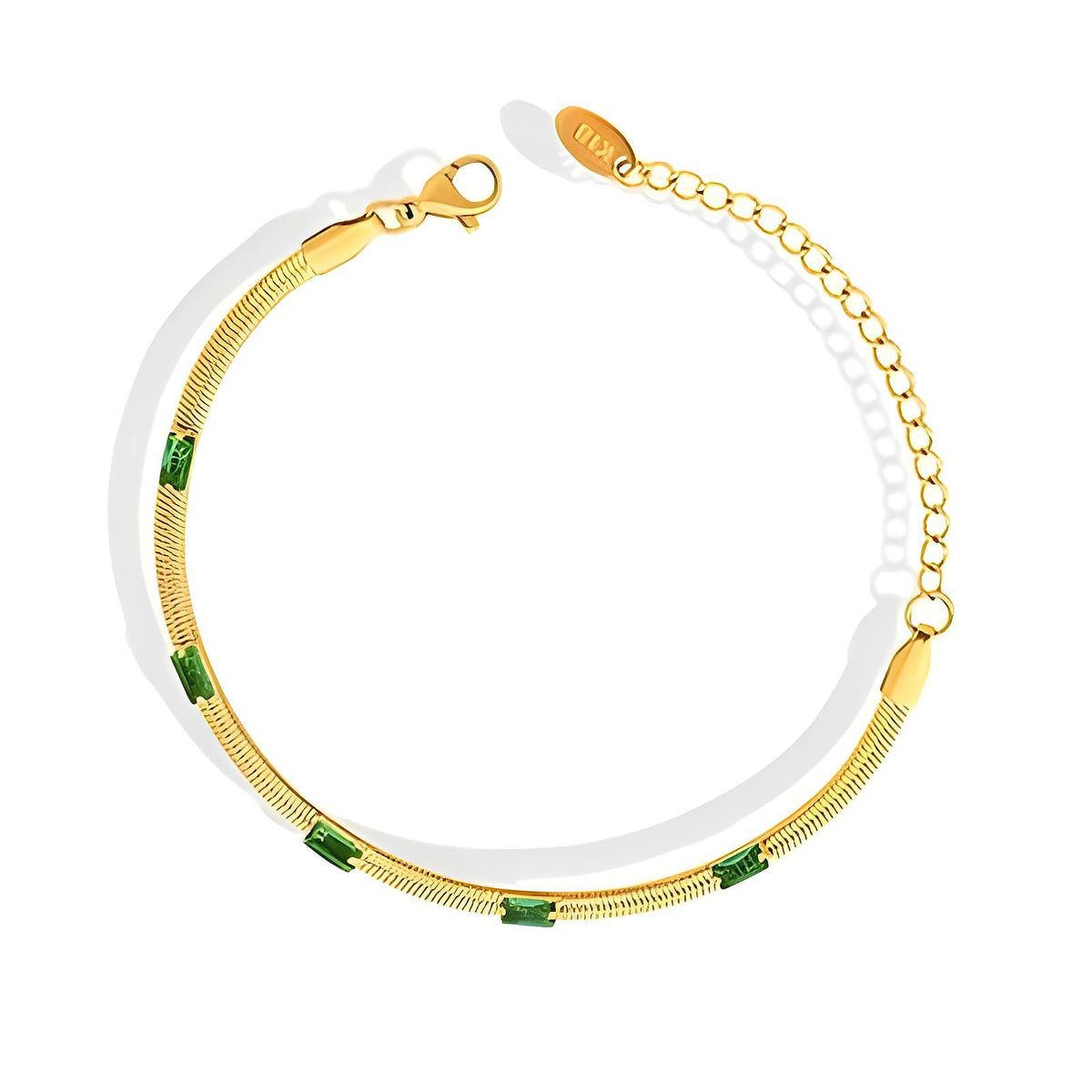 PVD Gold-Plated Stainless Steel Bracelet - Intensity