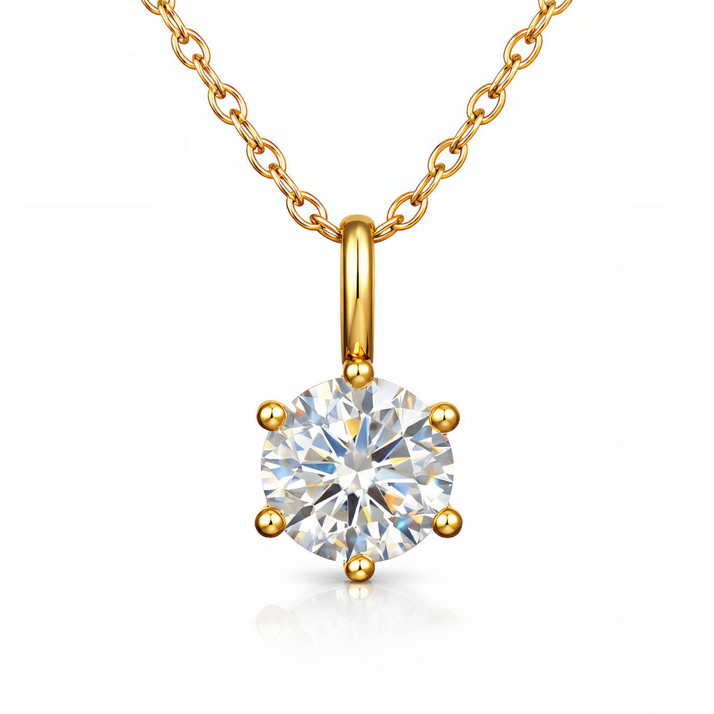 PVD Gold-Plated Stainless Steel Necklace - Intensity