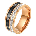 PVD Gold-Plated Stainless Steel Ring - Intensity