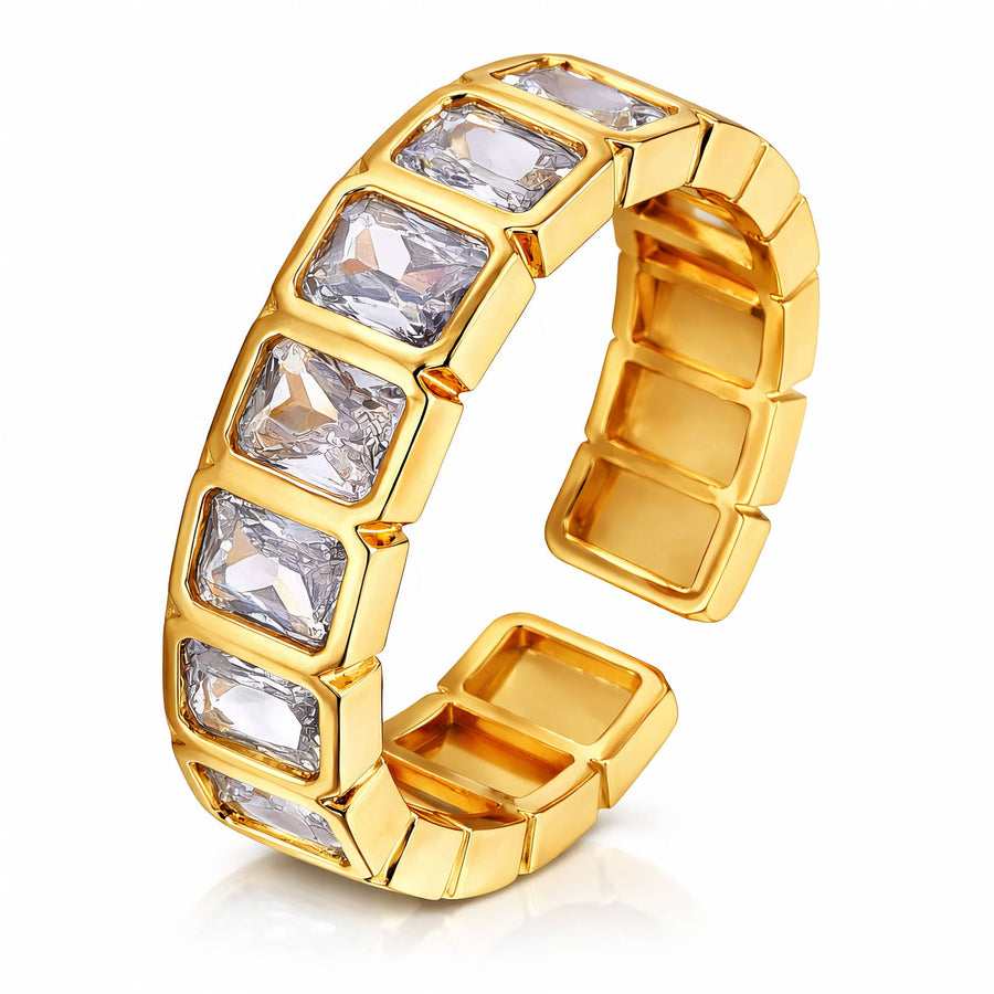 Fleur Crystal Ring