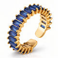 PVD Gold-Plated Stainless Steel Ring - Intensity