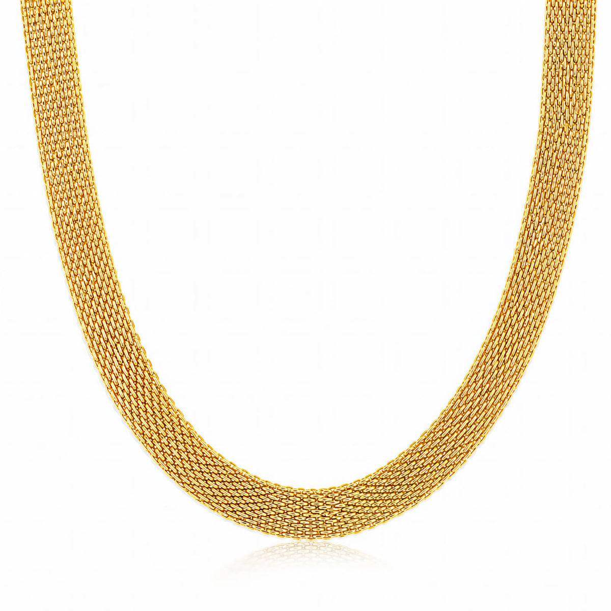 PVD Gold-Plated Stainless Steel Necklace - Intensity