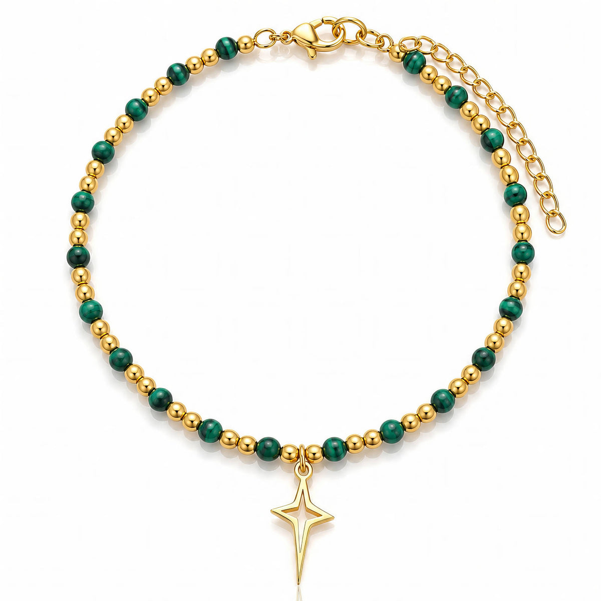PVD Gold-Plated Stainless Steel Bracelet - Bubble Pop