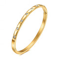 PVD Gold-Plated Stainless Steel Bracelet - Intensity