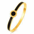 PVD Gold-Plated Stainless Steel Bracelet - Intensity