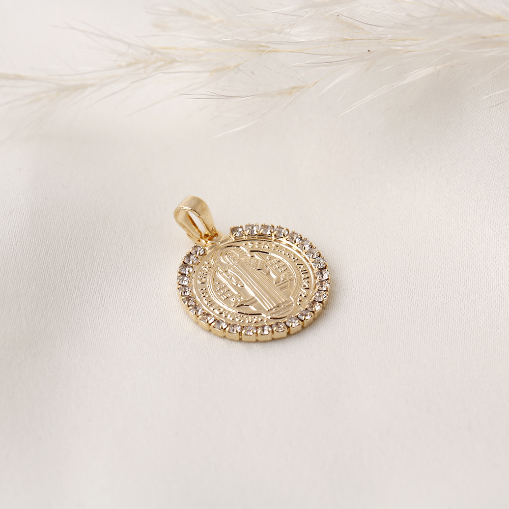 Hamsa Pendant - 18K Gold Filled