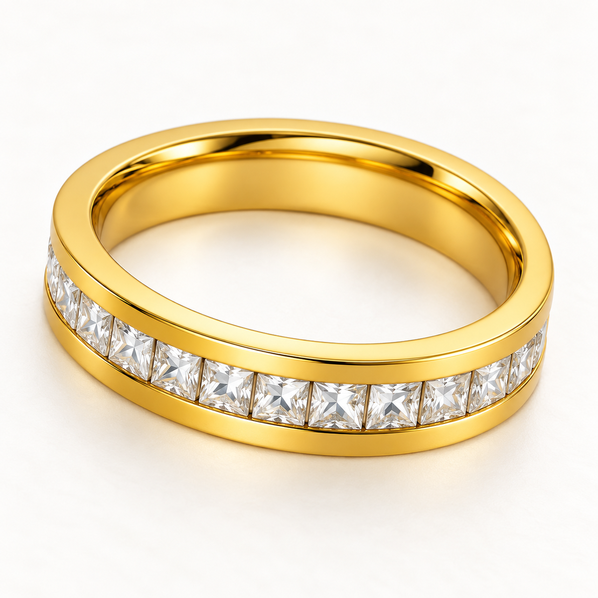 Lumi Crystal Ring – individual close-up showing design details
