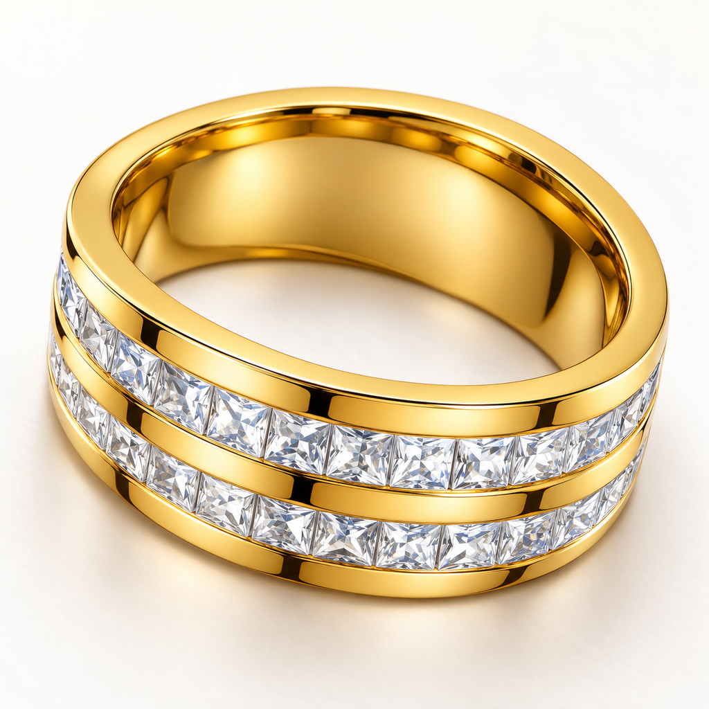 Aria Crystal Ring – individual close-up showing design details