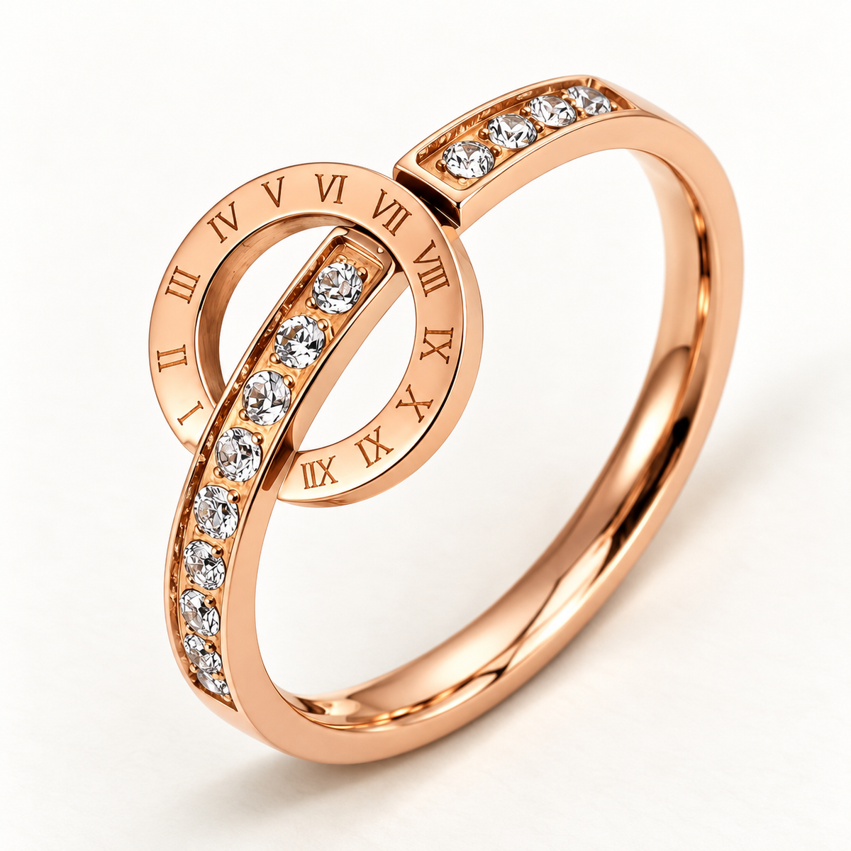 Dalia Crystal Ring – individual close-up showing design details