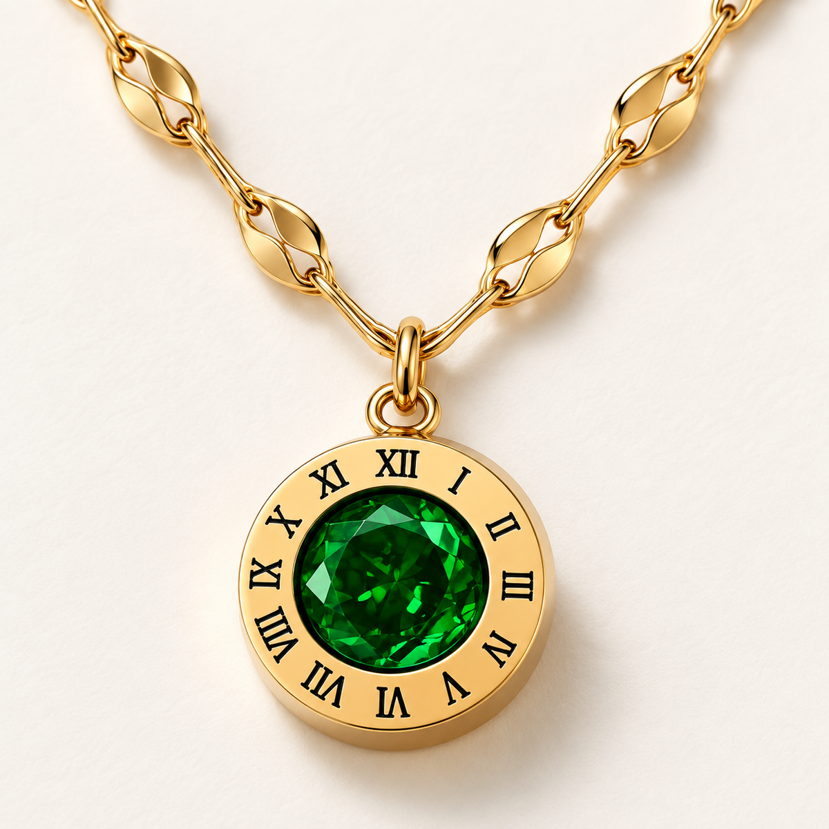 Aria Crystal Necklace – individual close-up showing design details