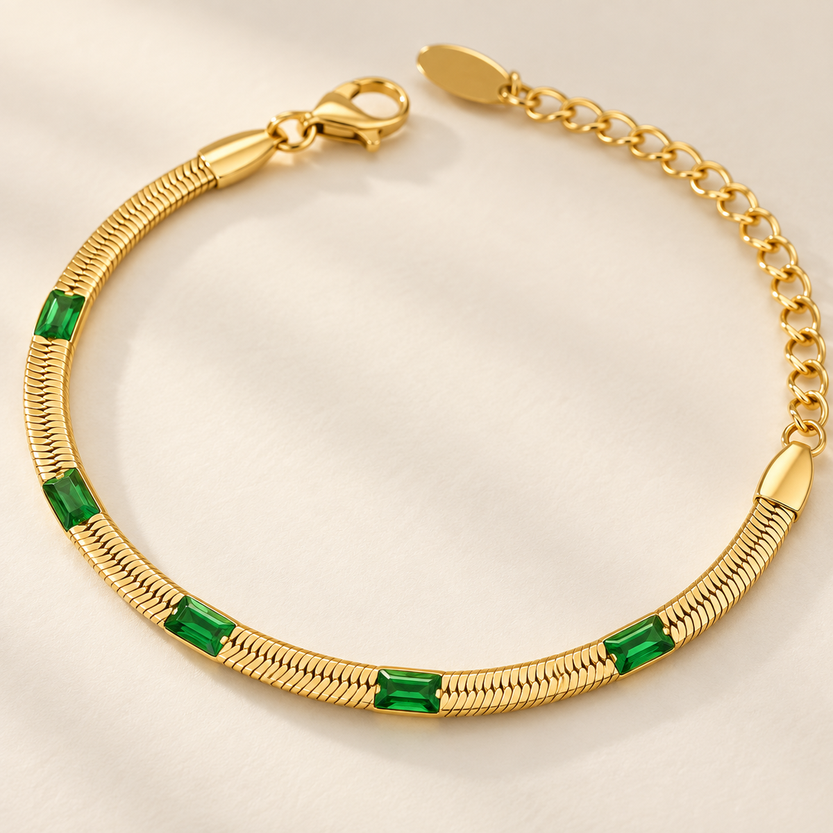 Nora Crystal Bracelet — close-up of the design and finish