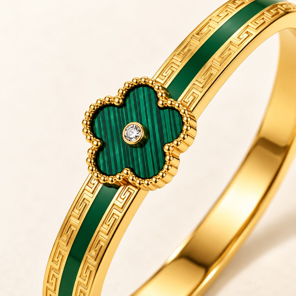 Paloma Floral Bracelet — close-up of the design and finish