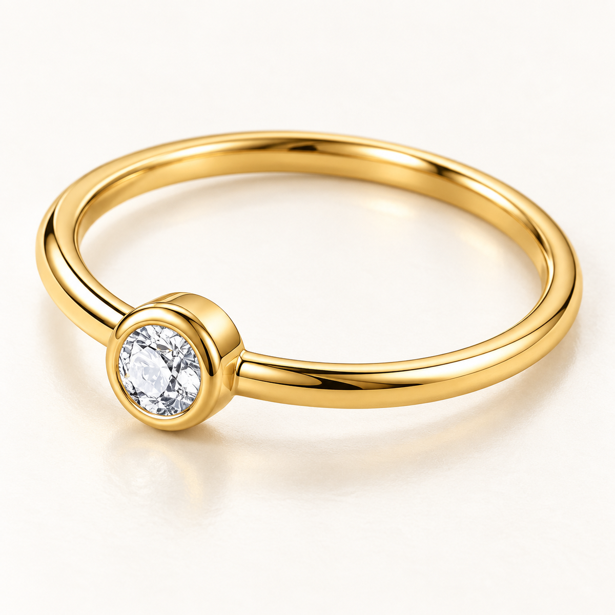 Solene Crystal Ring – individual close-up showing design details