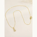 Sparkling Duck Adjustable Necklace – Gold Plated — original product photo 6