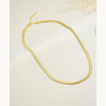 Minimalist Fine Chain Necklace – Gold Plated — original product photo 5