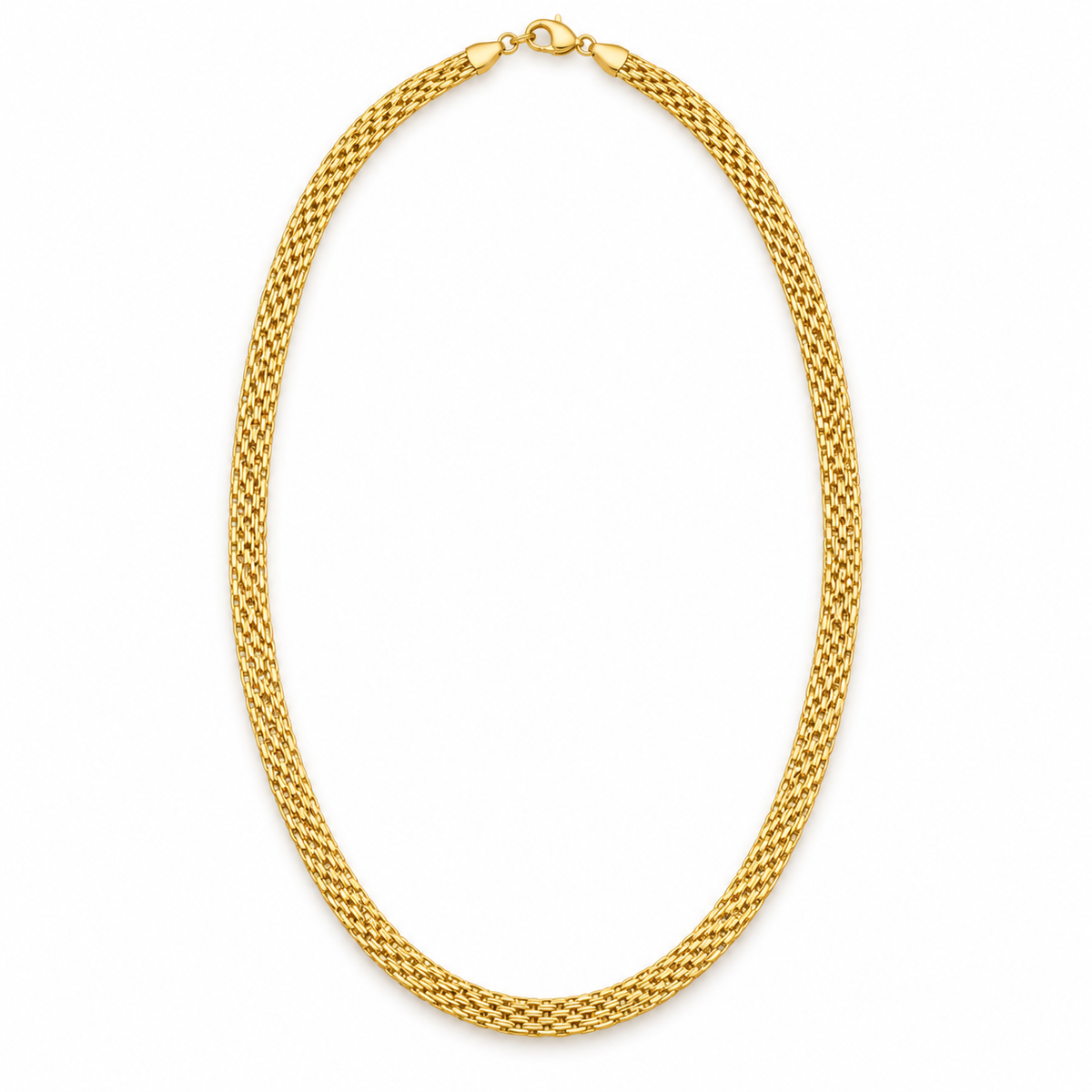 18K Gold Filled Chinese Weave Chain – 23 Inches — Product view