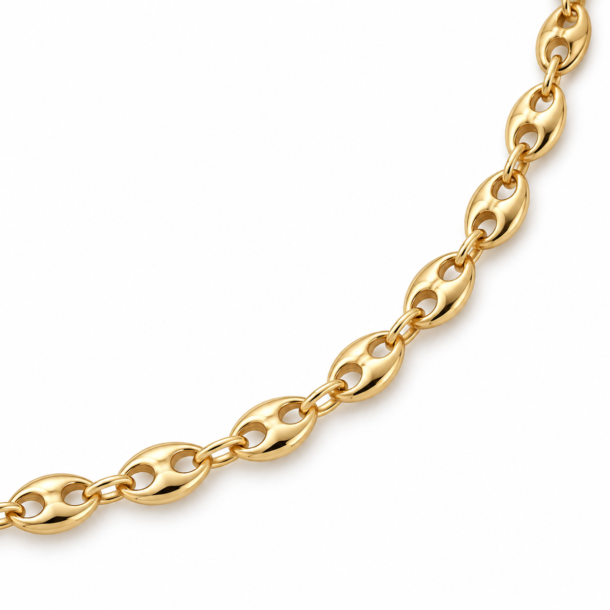 Cadena unisex  Gold filled  18K – 24 pulgadas — Chain detail
