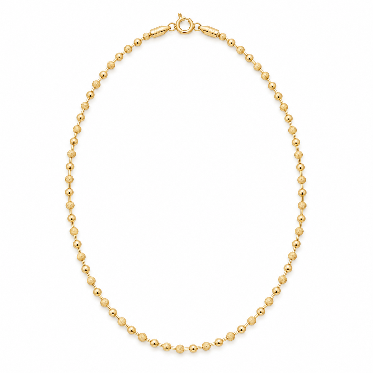 cadena hombre militar -Gold filled18k — Product view