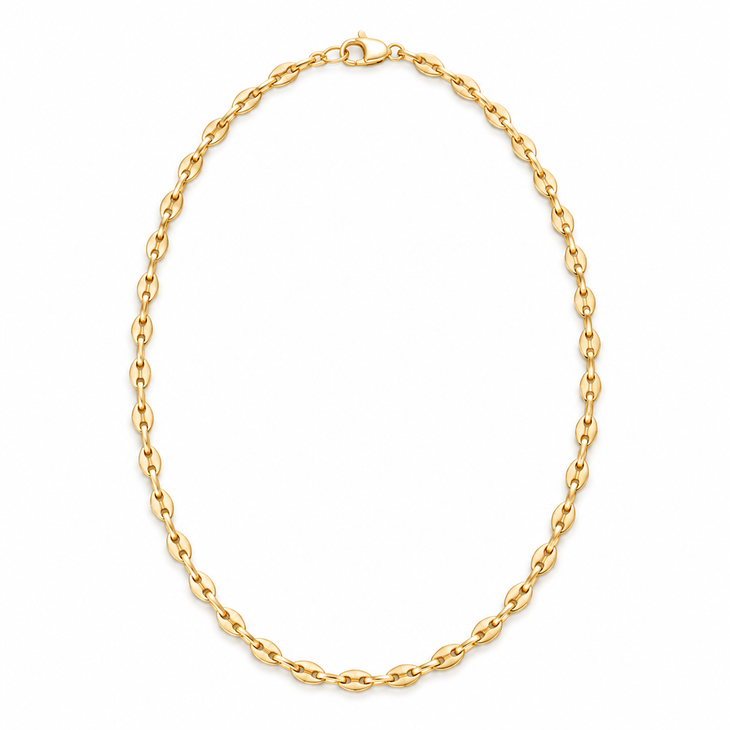 cadena hombre larga - Gold filled18k — Product view