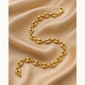 Interlocking Heart Statement Chain – Gold Plated — original product photo 3