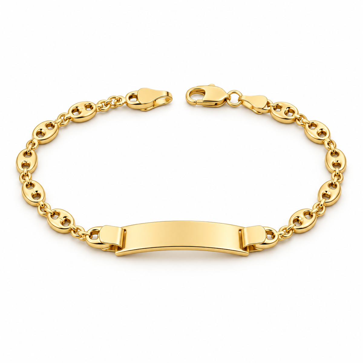 Pulsera de Identificación GUCCI Gold Filled18K — Product view