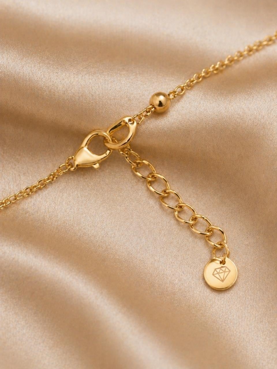 Cubic Zirconia Clover Jewelry Set – Gold Plated — original product photo 6