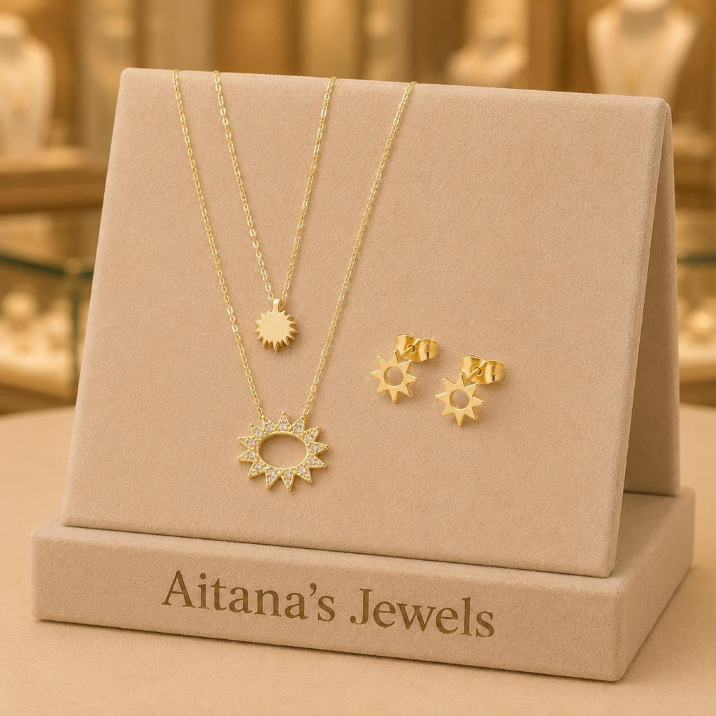 Sunburst Sparkle Jewelry Set — original product photo 1