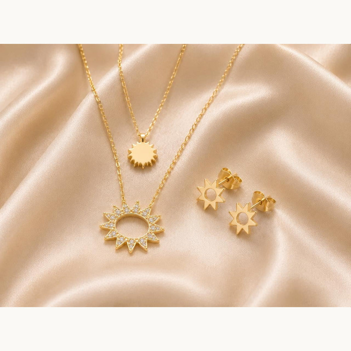 Sunburst Sparkle Jewelry Set — original product photo 5