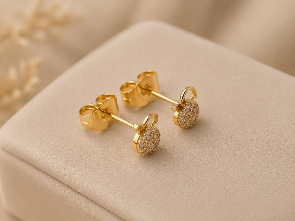 Sparkling Bunny Jewelry Set – Gold Plated — original product photo 3