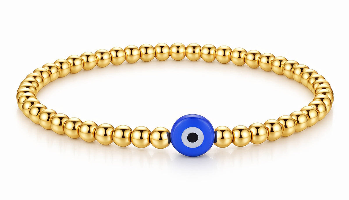Amara Evil Eye Bracelet close-up detail