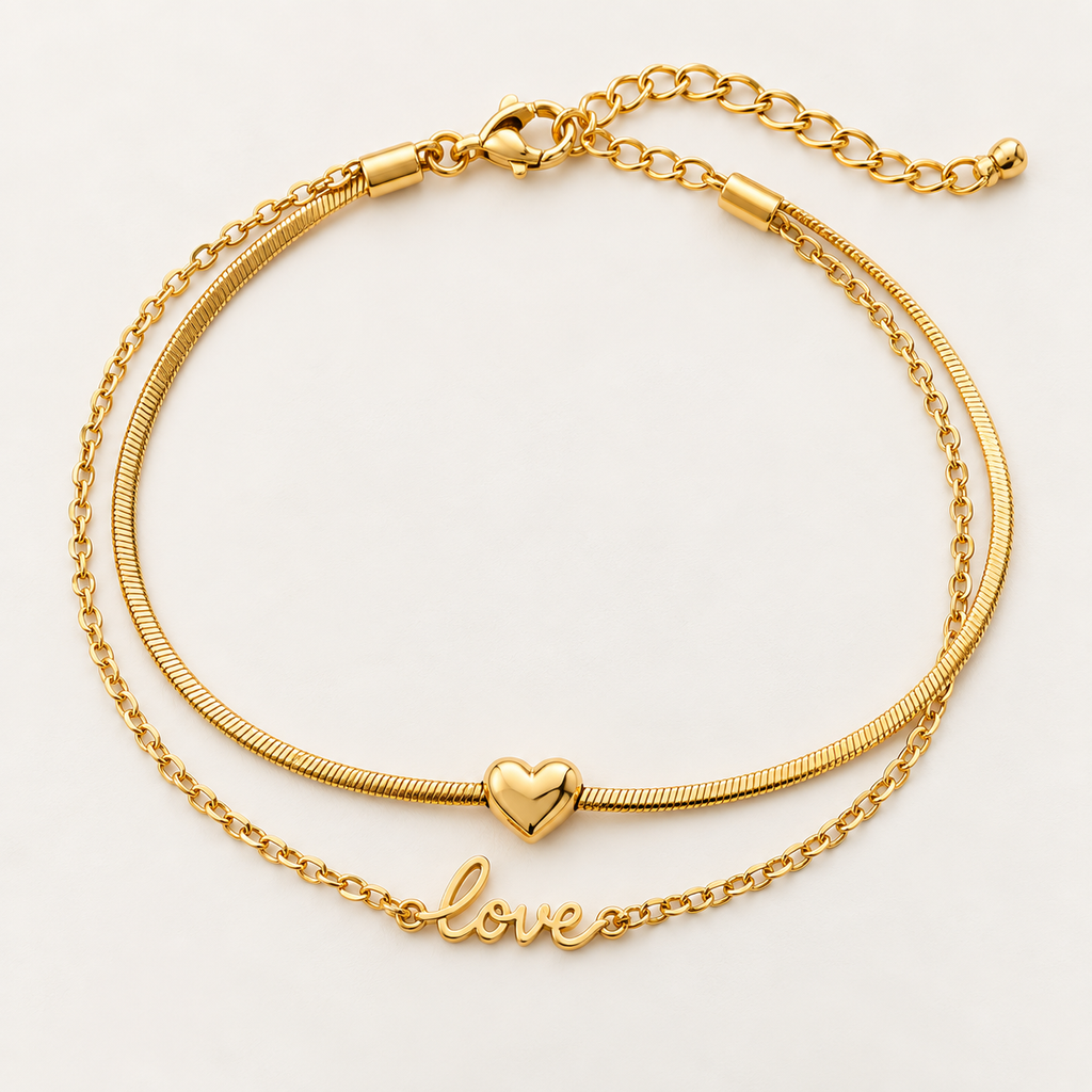 Aurelia Heart Anklet product detail