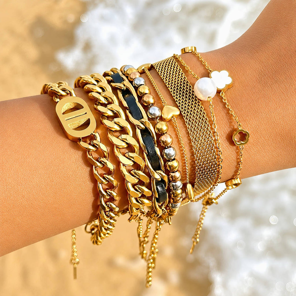 Belle Bracelet authentic wrist try-on