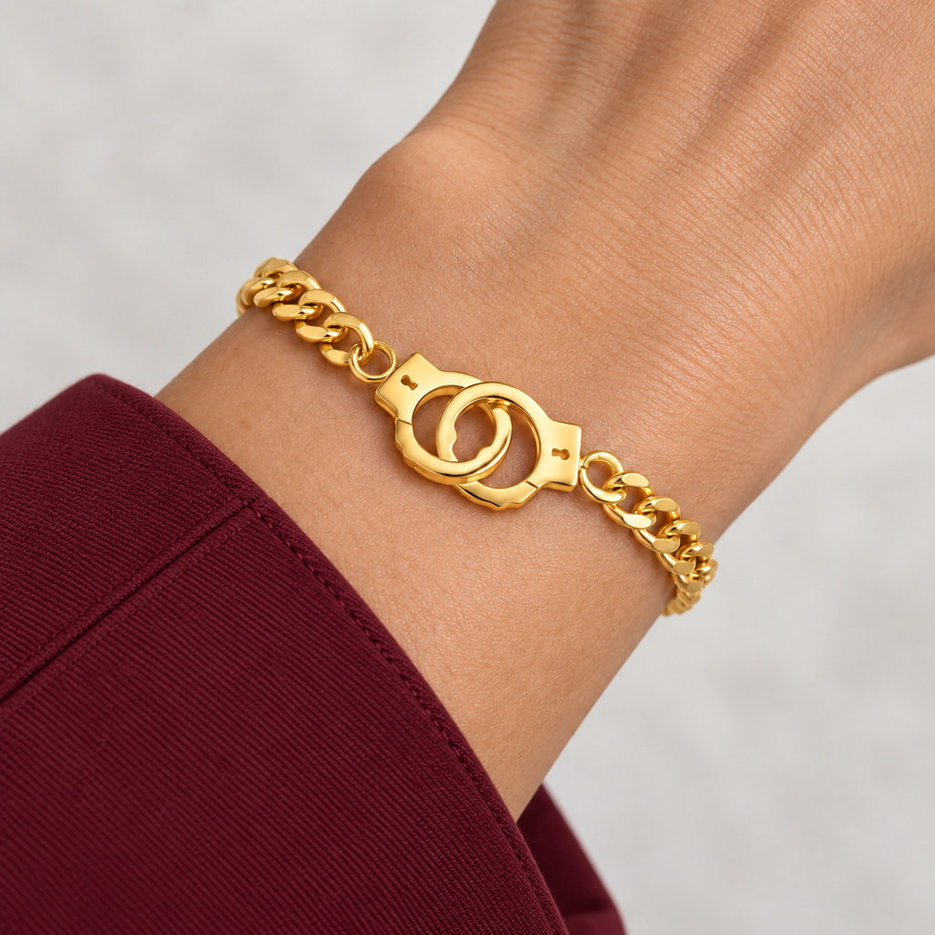Dalia Bracelet worn on wrist with modern everyday clothing