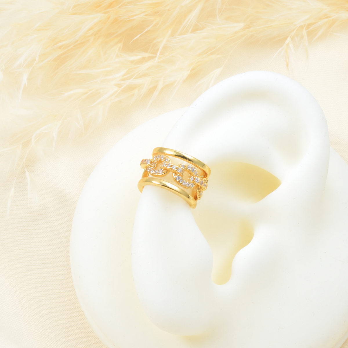 Crystal Lattice Ear Cuff - catalog view