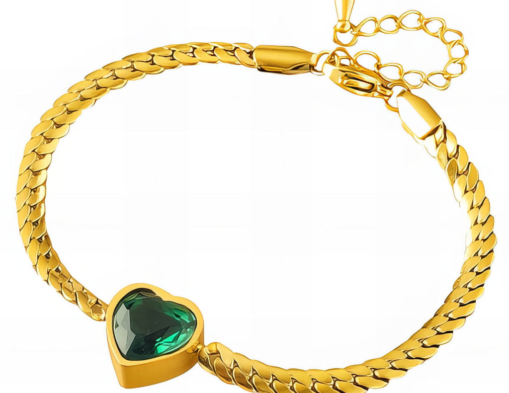 Eden Heart Bracelet close-up detail