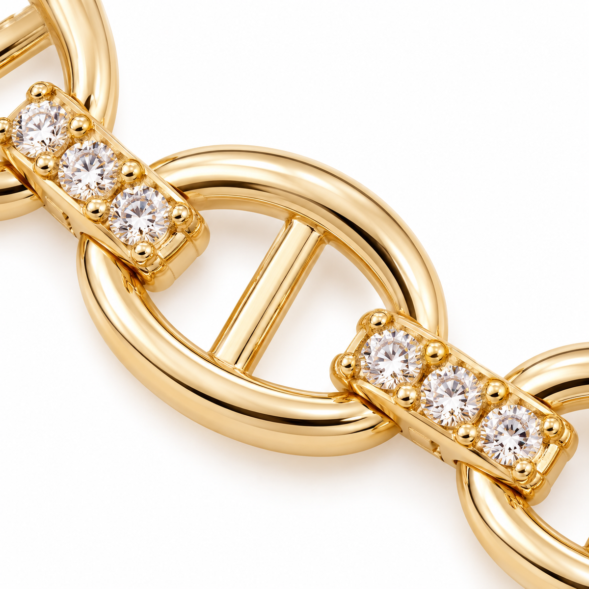Elegance Sparkle Bracelet — close-up of jewelry details